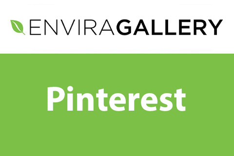 WordPress плагин Envira Gallery Pinterest