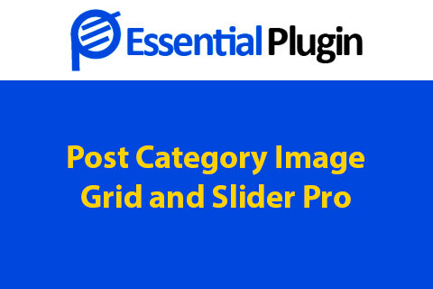 Post Category Image Grid and Slider Pro