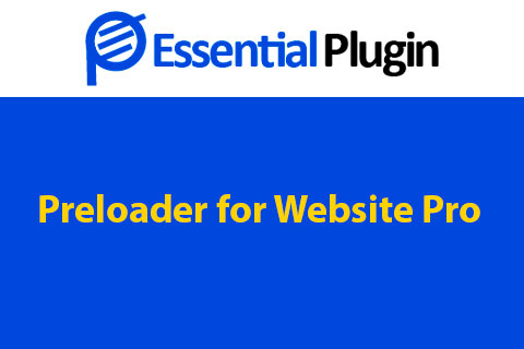 Preloader for Website Pro