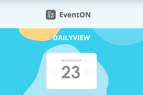 WordPress плагин EventON Daily View