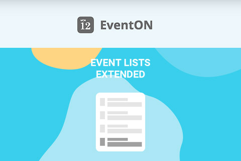 EventON Events Lists Extended