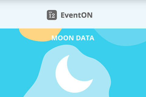 WordPress плагин EventON Moon Data