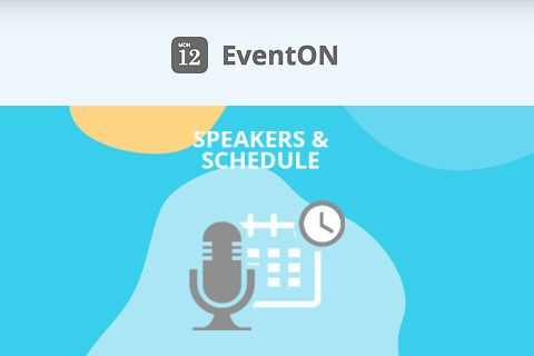 EventON Speakers & Schedule
