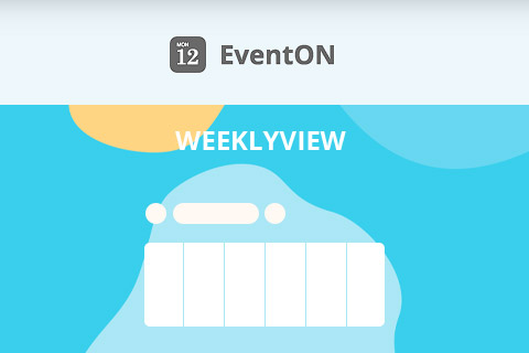 WordPress плагин EventON Weekly View