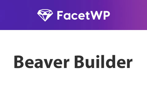 FacetWP Beaver Builder