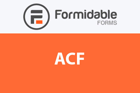 WordPress плагин Formidable ACF