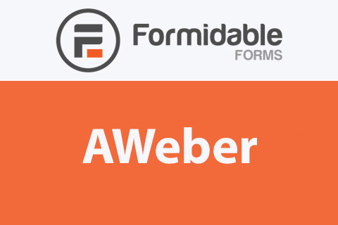 WordPress плагин Formidable AWeber