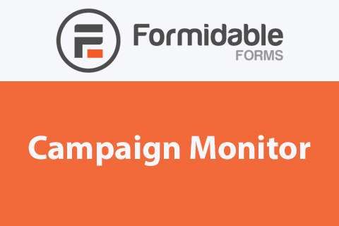 WordPress плагин Formidable Campaign Monitor