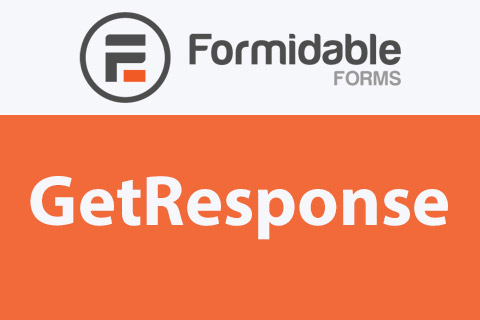 WordPress плагин Formidable GetResponse