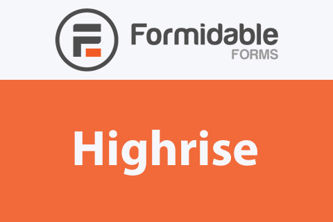 Плагин Formidable Highrise WordPress плагин Formidable Highrise