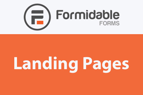 Formidable Landing Pages