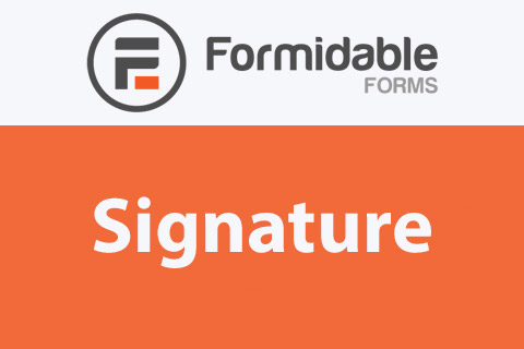 WordPress плагин Formidable Signature