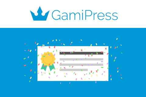 GamiPress Congratulations Popups