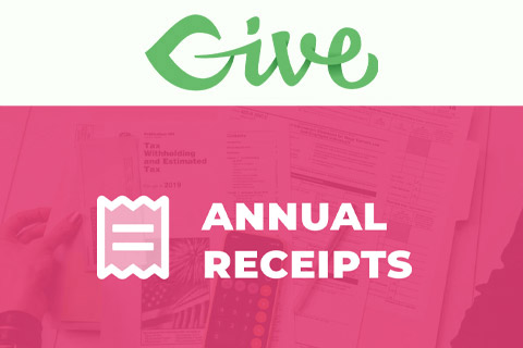 WordPress плагин Give Annual Receipts