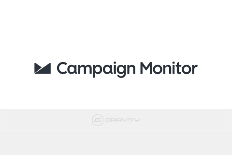 Gravity Forms Campaign Monitor