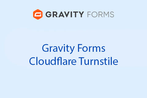 WordPress плагин Gravity Forms Cloudflare Turnstile