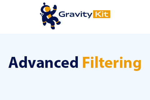 GravityKit Advanced Filtering