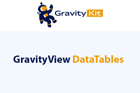 WordPress плагин GravityView DataTables Extension