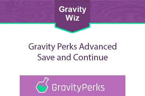 WordPress плагин Gravity Forms Advanced Save and Continue