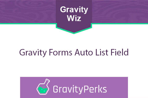 Gravity Forms Auto List Field