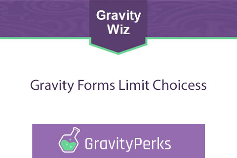 Gravity Forms Limit Choicess