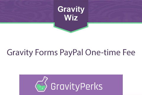 WordPress плагин Gravity Forms PayPal One-time Fee