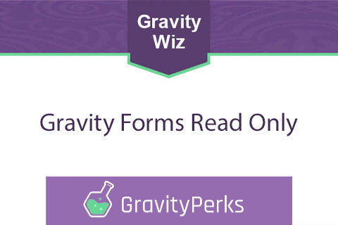 Gravity Forms Read Only