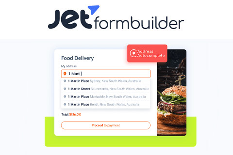 JetFormBuilder Pro Address Autocomplete