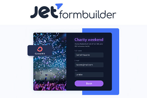 WordPress плагин JetFormBuilder Pro ConvertKit Action