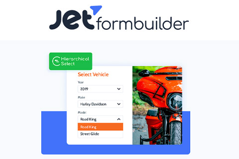 WordPress плагин JetFormBuilder Pro Hierarchical Select