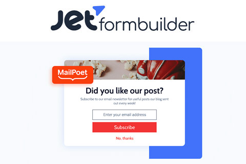WordPress плагин JetFormBuilder Pro MailPoet Action