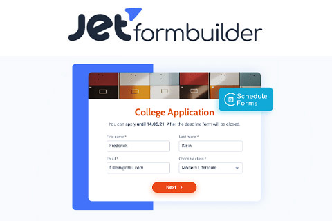 WordPress плагин JetFormBuilder Pro Schedule Forms