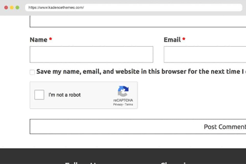 WordPress плагин Kadence reCAPTCHA