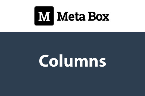 WordPress плагин Meta Box Columns