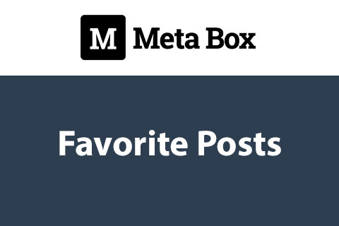 WordPress плагин Meta Box Favorite Posts