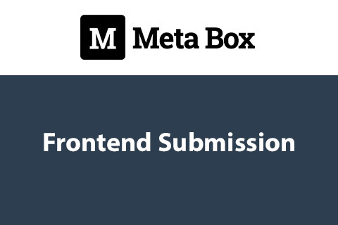 Meta Box Frontend Submission