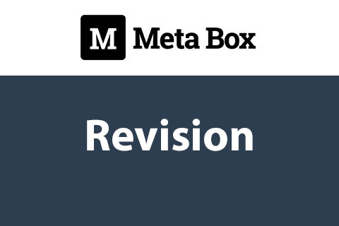 WordPress плагин Meta Box Revision