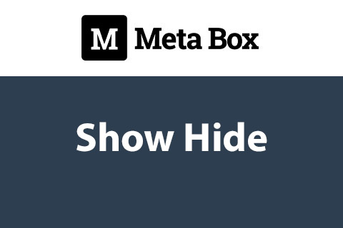 WordPress плагин Meta Box Show Hide