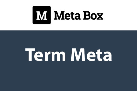 WordPress плагин Meta Box Term Meta