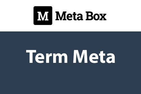 Meta Box Term Meta