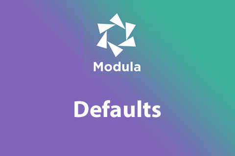 Modula Defaults