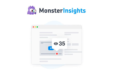 MonsterInsights Media Tracking