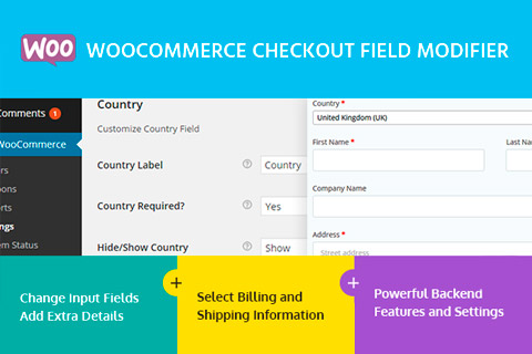 MyThemeShop WooCommerce Checkout Field Modifier