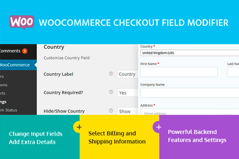 WordPress плагин MyThemeShop WooCommerce Checkout Field Modifier