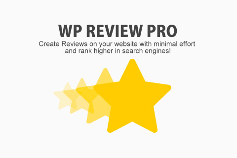 WordPress плагин MyThemeShop WP Review Pro