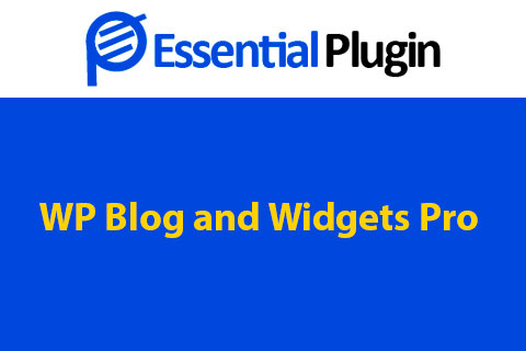 WordPress плагин WP Blog and Widgets Pro