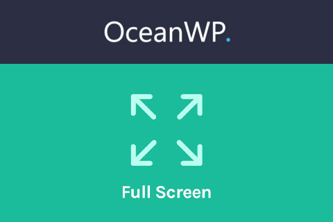 OceanWP Full Screen