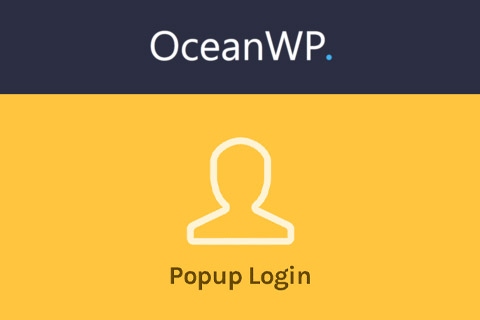 OceanWP Popup Login