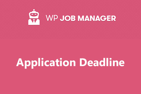 WordPress плагин WP Job Manager Application Deadline