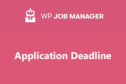 WP Job Manager Application Deadline